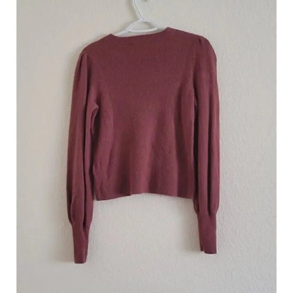 Madewell Baybrook Merino Wool Blend Pullover Sweater Women's Size S